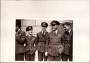 Adolph Gysbert Malan with WG. CDR. R. Gleed and WG. CDR. Max Aitken. - Vintage Photograph