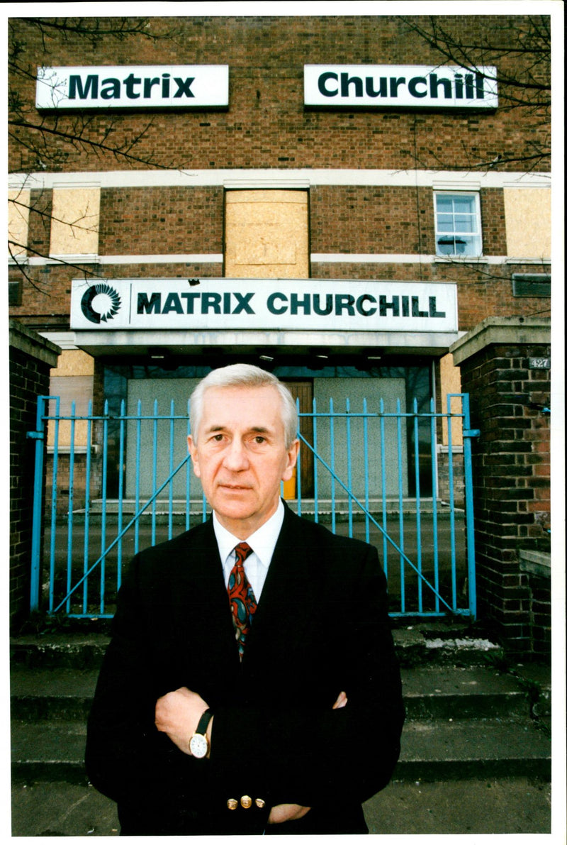 MATRIX CHURCHILL CHURCHILLA THE DAILY TELEGRAPH DAVE BURGES PAUL - Vintage Photograph