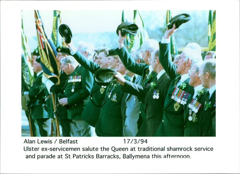 St. Patrick's Day. - Vintage Photograph