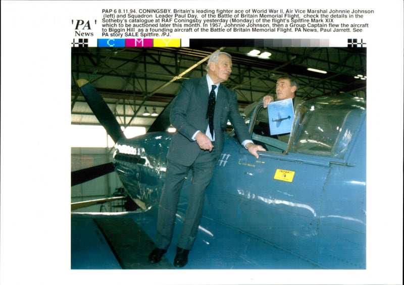 Johnnie Johnson and Paul Day - Vintage Photograph