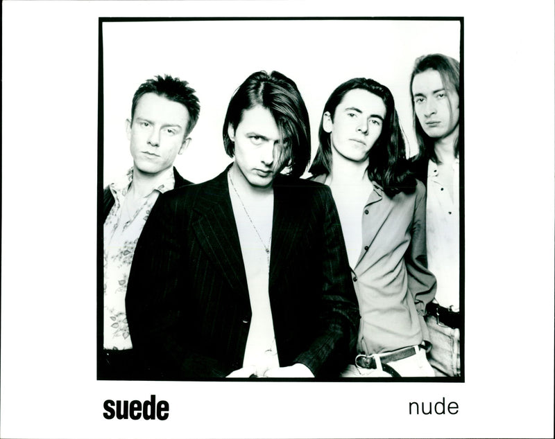 The Suede Group Rock Band. - Vintage Photograph