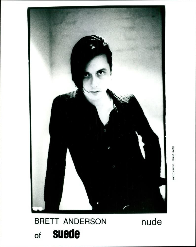 Brett Anderson. - Vintage Photograph