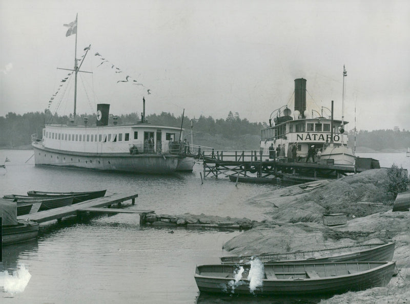 Archipelago boat Isabella - Vintage Photograph