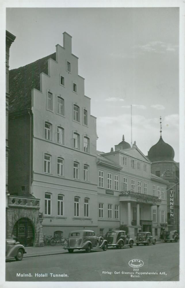 Hotel Tunneln in MalmÃ¶ - Vintage Photograph