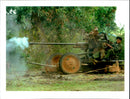 Cambodia Government Attack - Vintage Photograph