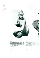 An 18th century white marble half length figure of Venus Marina. - Vintage Photograph