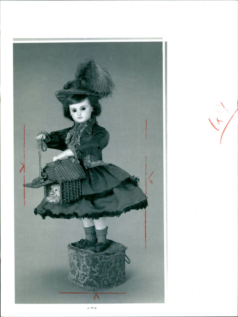 Leopold Lambert French musical automaton - Vintage Photograph