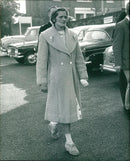 Mrs Edward Garlick who has been charged with the murder. - Vintage Photograph