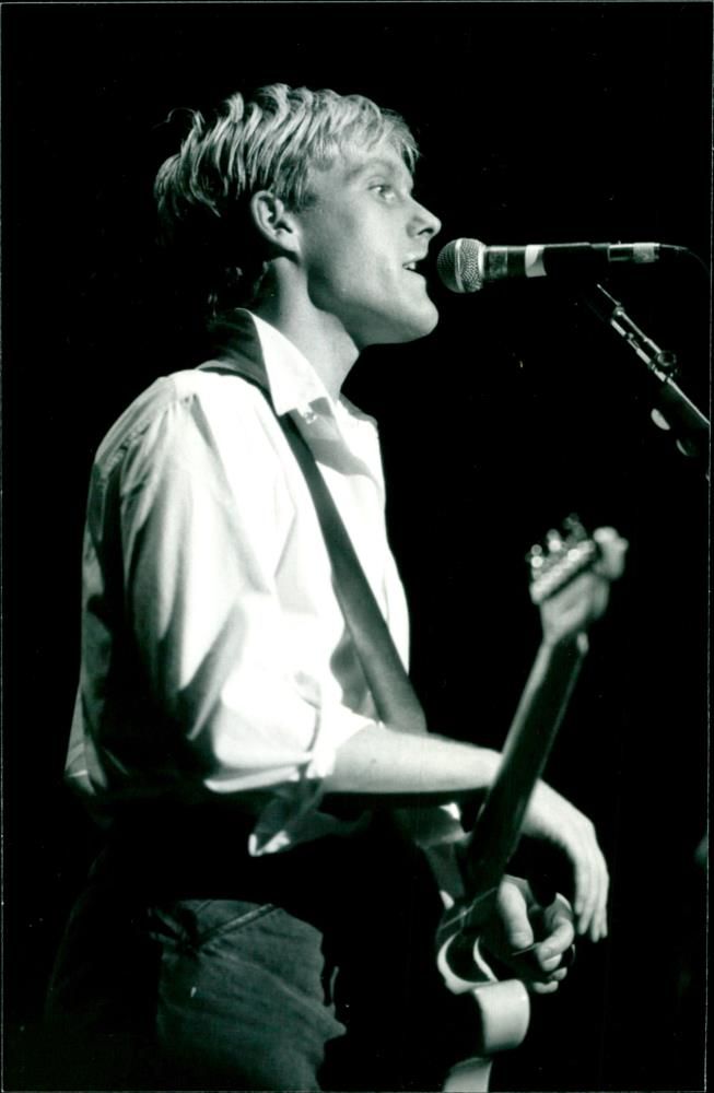 Dave Wakeling, English pop musician - Vintage Photograph