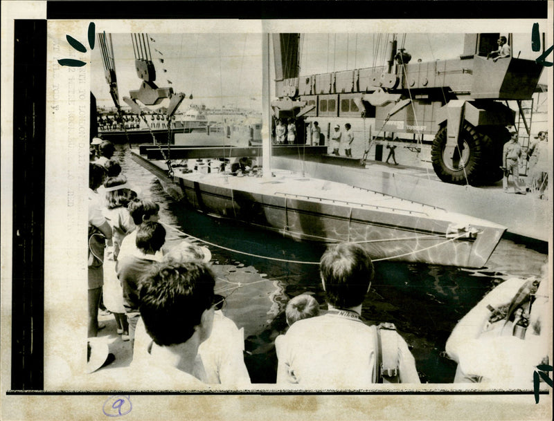 Kookaburra 1 Yacht. - Vintage Photograph