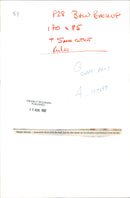 Wasim Akram. - Vintage Photograph