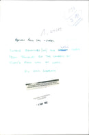 Wasim Akram. - Vintage Photograph