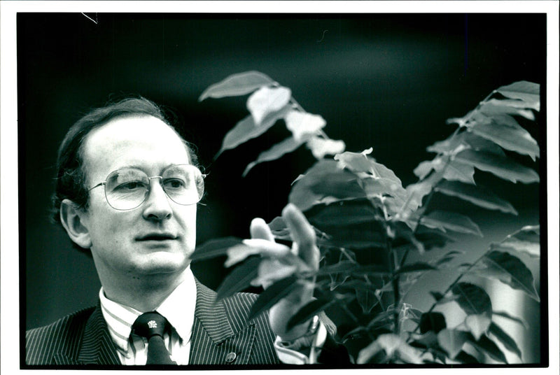 A photo showing Dr Ronald Davey, a physician to her Majesty Queen Elizabeth II. - Vintage Photograph