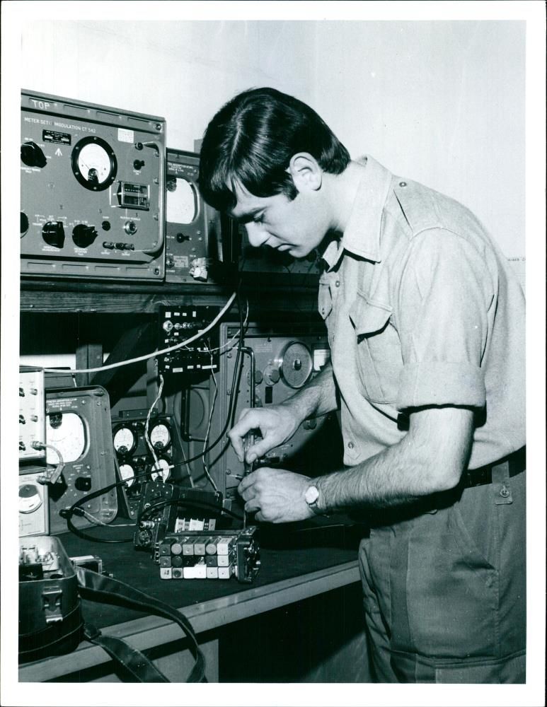 Cpl. Alan Cobb member of Zaire River Expedition. - Vintage Photograph