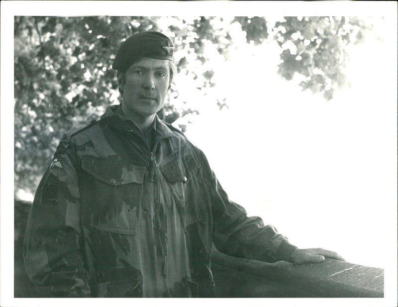 Bill Coleridge member of Zaire River Expedition. - Vintage Photograph