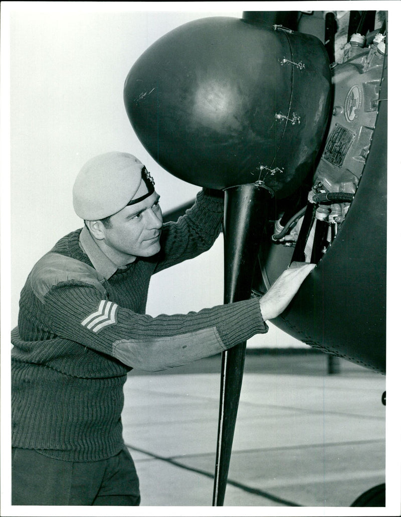 Sgt. David Ben Cartwright member of Zaire River Expedition. - Vintage Photograph