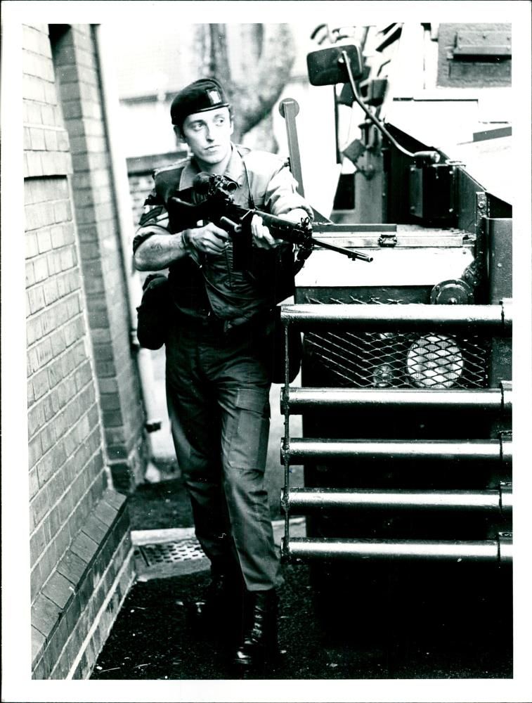 Cpl. Barry Llewellyn member of Zaire River Expedition. - Vintage Photograph