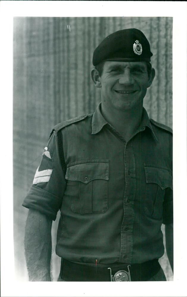 Cpl. Micic Hough member of Zaire River Expedition. - Vintage Photograph