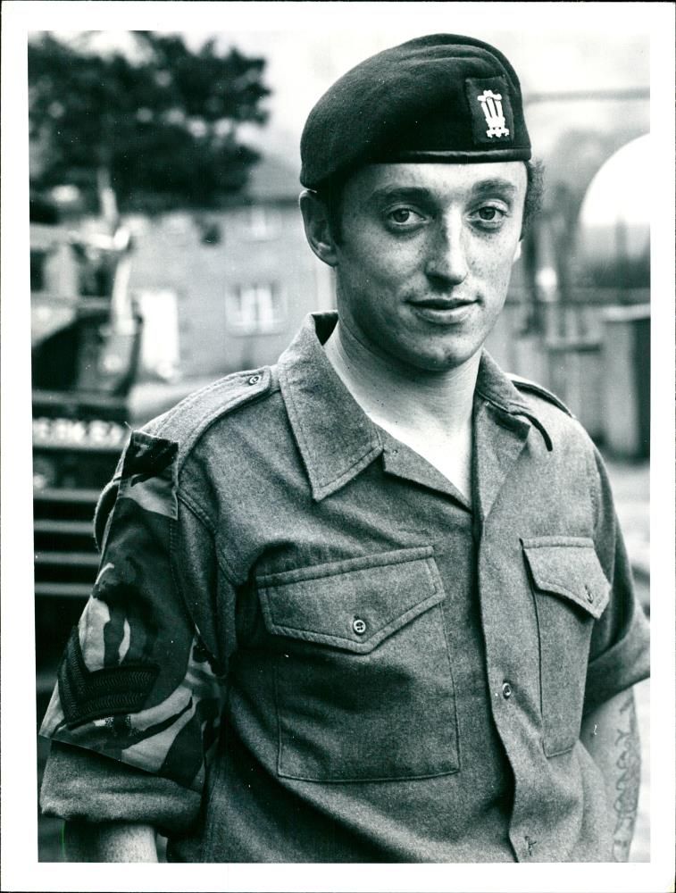 Cpl. Barry Llewellyn member of Zaire River Expedition. - Vintage Photograph