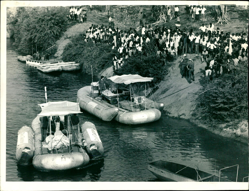 Member of the Zaire River Expedition. - Vintage Photograph