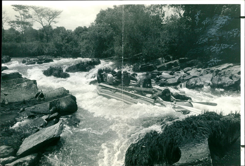 Member of the Zaire River Expedition. - Vintage Photograph