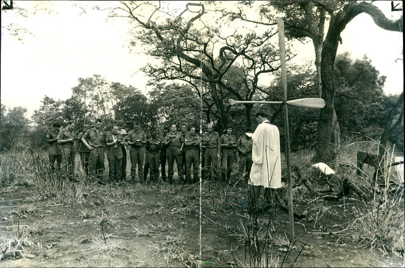 Rev. Basil Pratt member of Zaire River Expedition. - Vintage Photograph