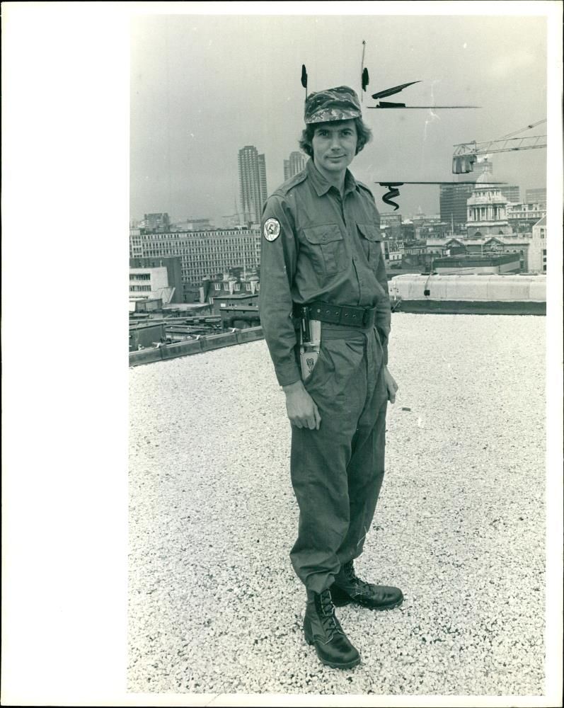 Hugh Davies member of Zaire River Expedition. - Vintage Photograph