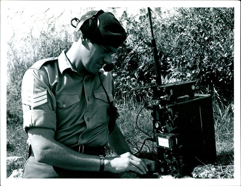 Sgt. Jim Grange member of Zaire River Expedition. - Vintage Photograph