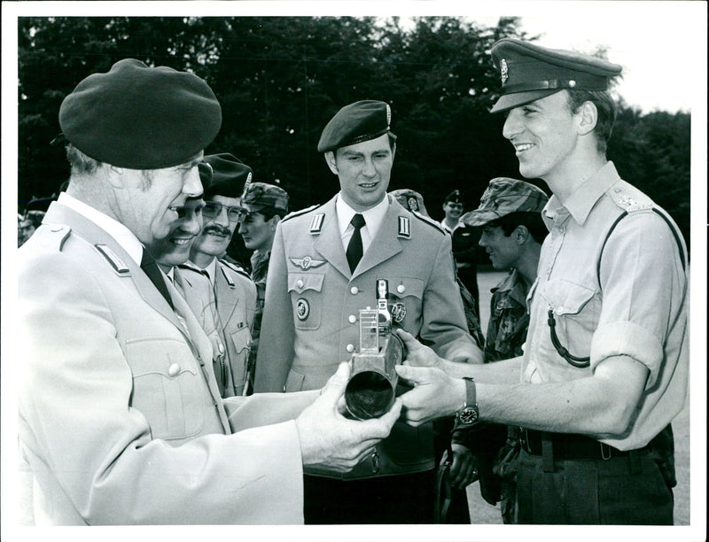 Lt. William Knight-Hughes member of Zaire River Expedition. - Vintage Photograph