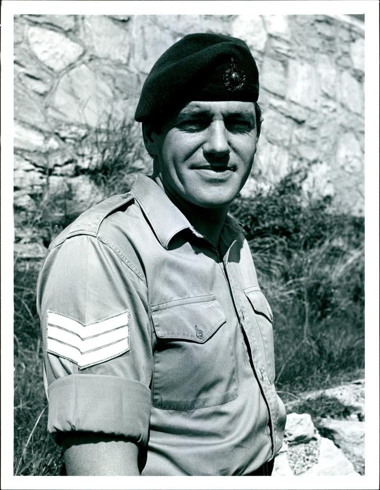 Sgt. Jim Grange member of Zaire River Expedition. - Vintage Photograph