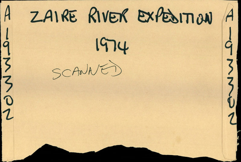 Zaire River Expedition. - Vintage Photograph