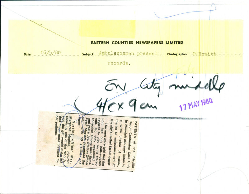 OFFICER MUSIC MARGARET PETER - Vintage Photograph