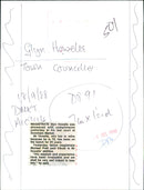 Glyn Howells town Councillor. - Vintage Photograph