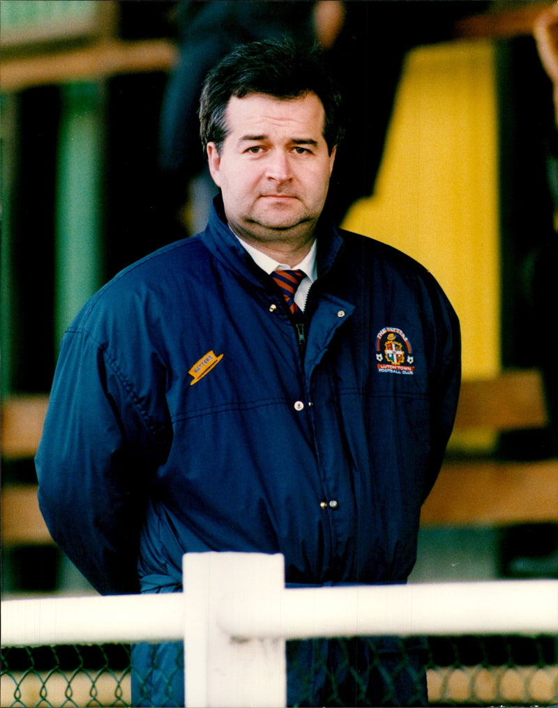 David Kohler, former chairman of Luton Town Football Club - Vintage Photograph