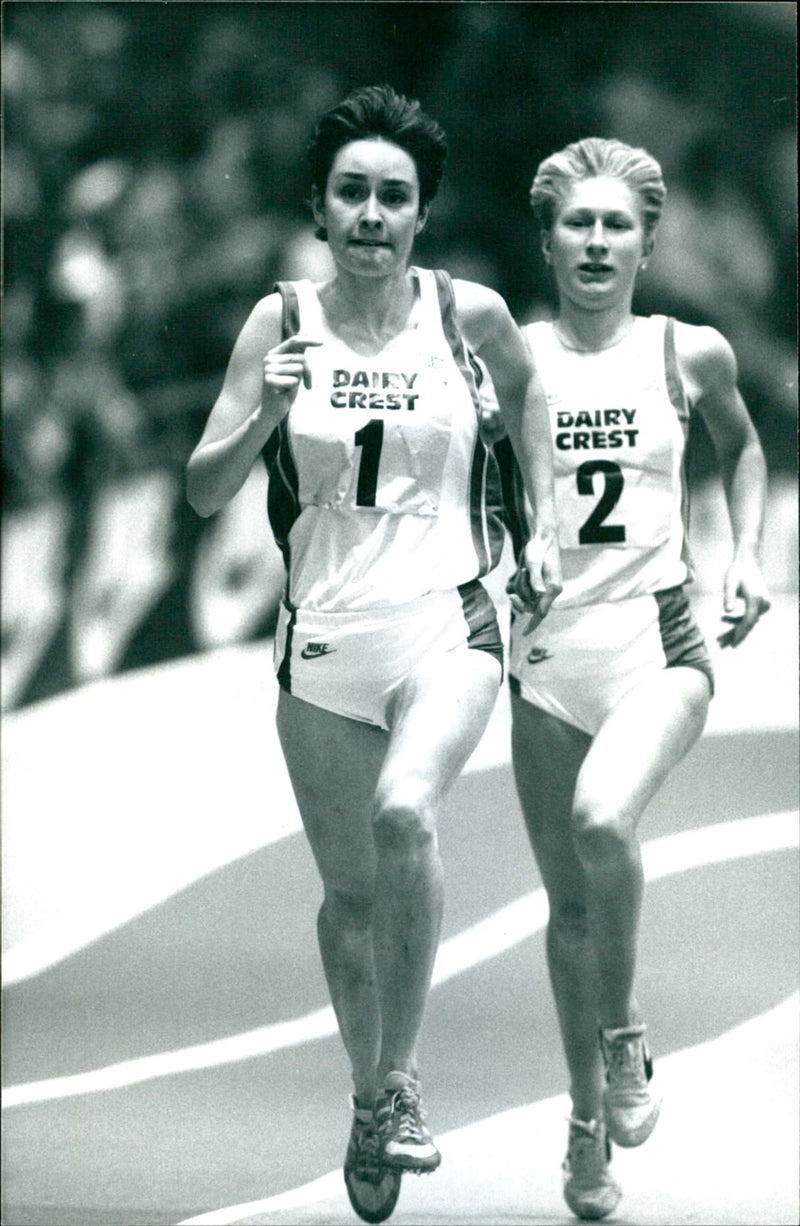 Bev Hartigan and Lynne MacIntyre. - Vintage Photograph