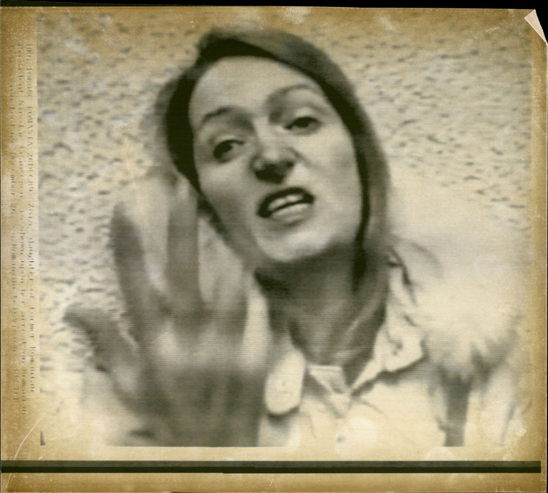 Zoia Ceausescu. - Vintage Photograph