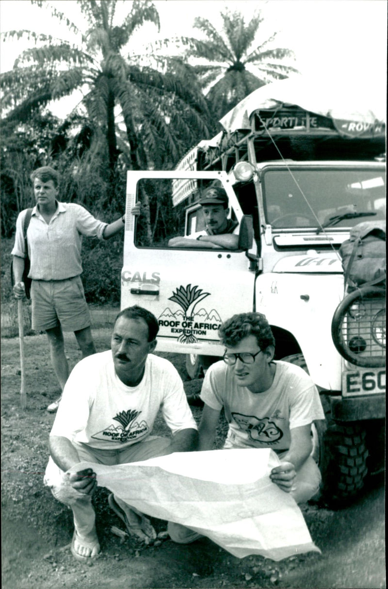 Expedition Roof of AFrica - Vintage Photograph