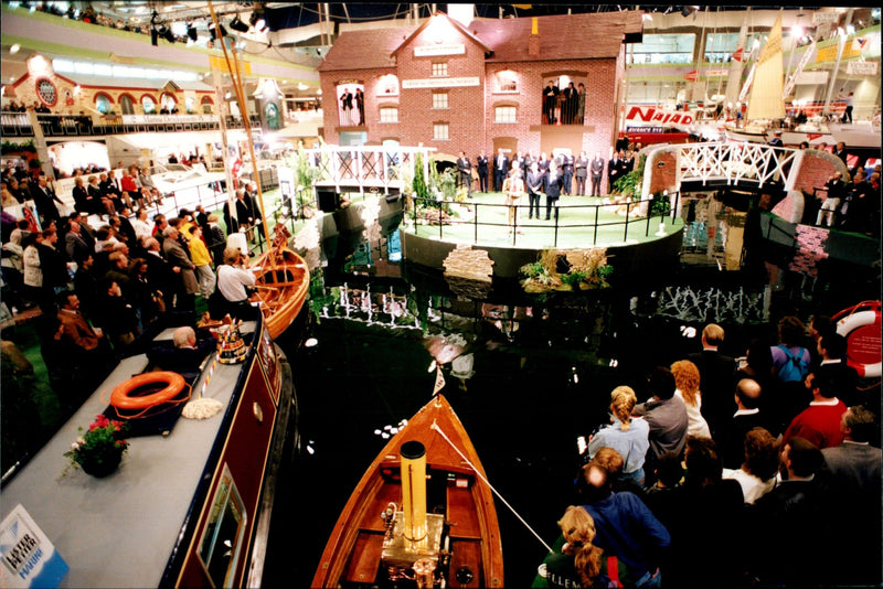 Boat Show. - Vintage Photograph