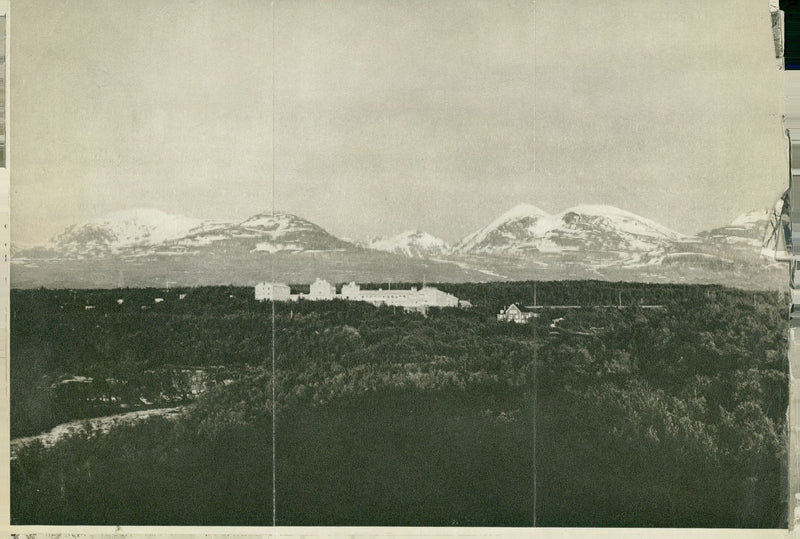 Abisko National Park - Vintage Photograph