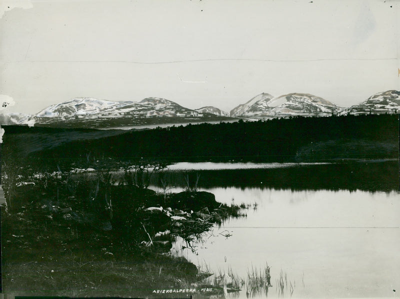 Abisko Alps - Vintage Photograph