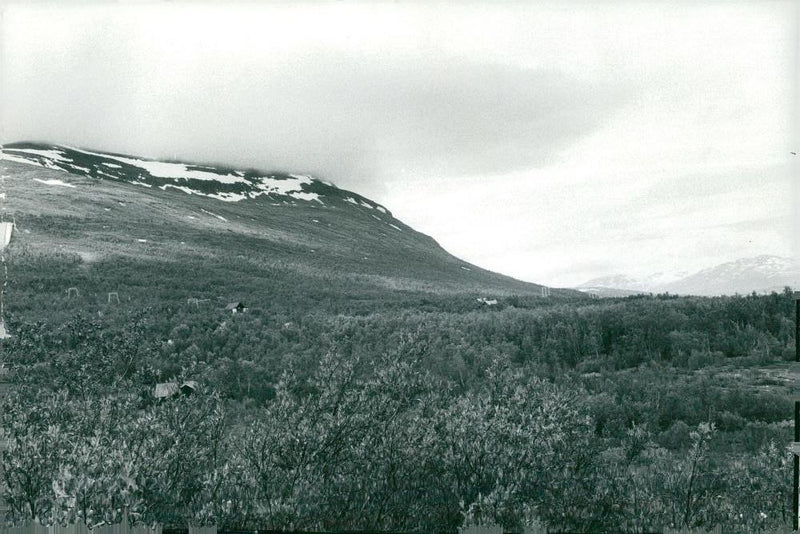 Abisko National Park - Vintage Photograph