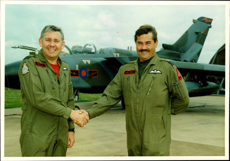 Wing Commander Bob Iveson - Vintage Photograph