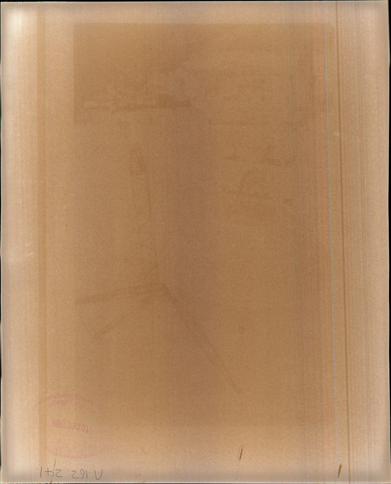 Telescope in Europe - Vintage Photograph