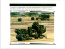 Two U.S. Patriot missile batteries deployed at a strategic point in Kuwait. - Vintage Photograph