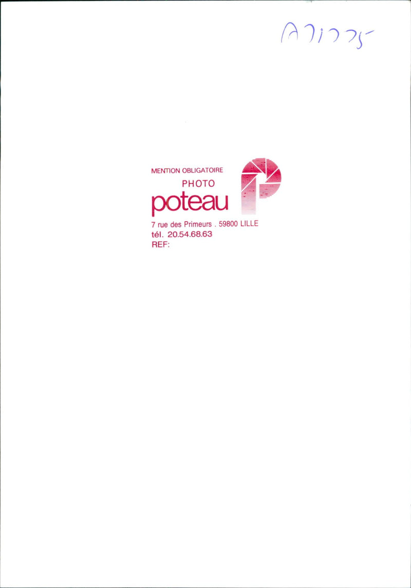 POTEAU RUE DES PRIMEURS LILLE TEL REF LOGUE ENUE MENTION OBLIGATOIRE PHOTO - Vintage Photograph