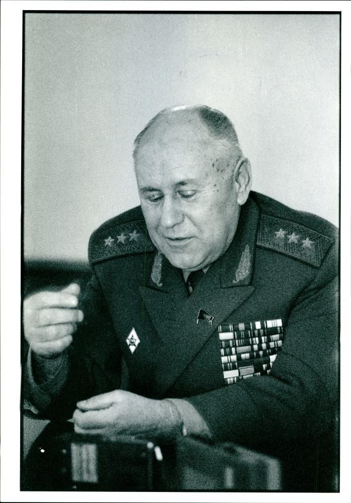 Col. Gen. Vladen Mikhailov - Vintage Photograph