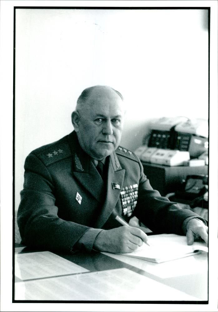 Col. Gen. Vladen Mikhailov - Vintage Photograph