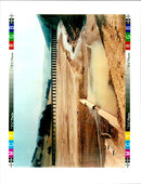 1995 THE SEVERELY DEPLETED SEVERN TRENT OWN PHOTOGRAPHED WRITER COMPANY COUNTRY - Vintage Photograph