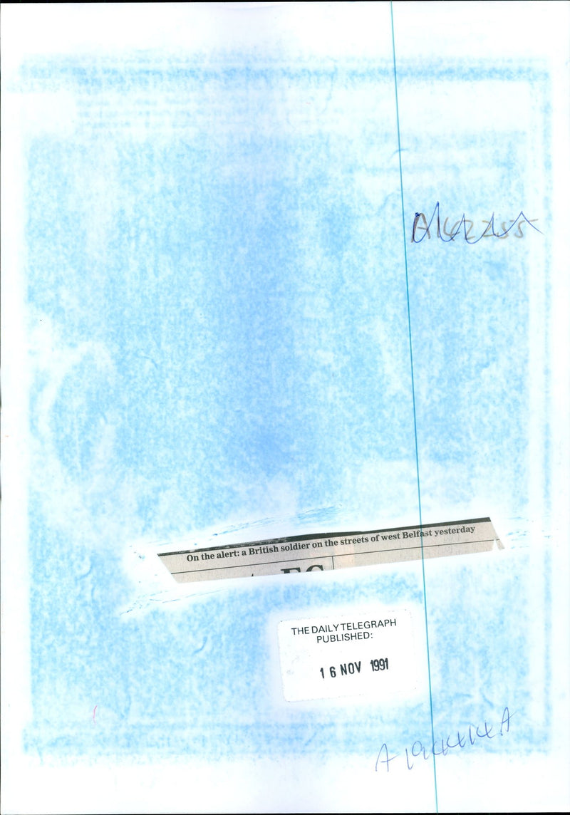 I.R.A Bombings in Ireland - Vintage Photograph