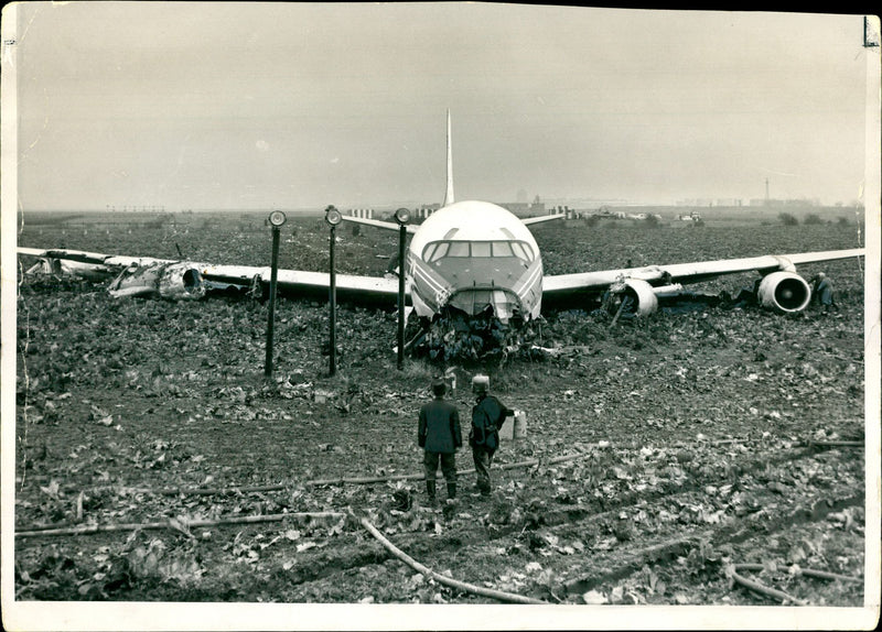 Aircraft Crash - Vintage Photograph